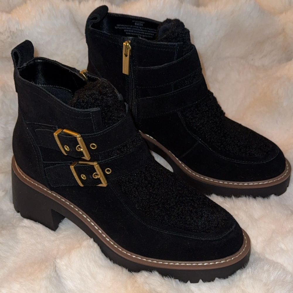 NWOT Vince Camuto buckle booties